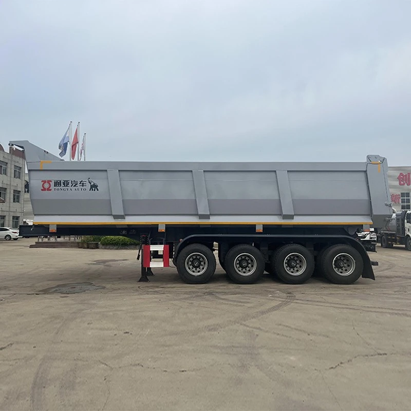 60T задній смітник напівпричеп з сертифікацією OTTC