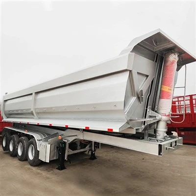 Китайська фабрика TONGYA Бренд U Shape Hyva Cylinder Dump Trailer для продажу